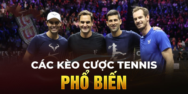 Những loại kèo cược tennis 789BET phổ biến