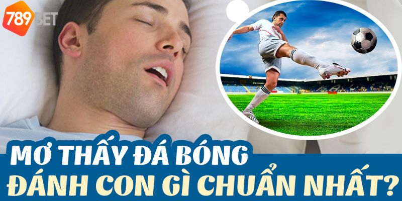 Mơ thấy bóng đá đánh cược số mấy may mắn trúng lô lớn?