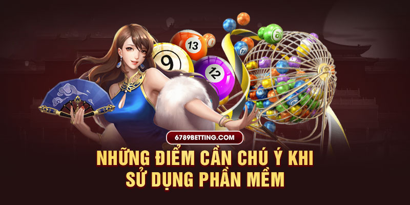 Lưu ý khi sử dụng phần mềm dự đoán sinh tài sinh lộc